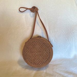 Anthropolgie Rattan Bag